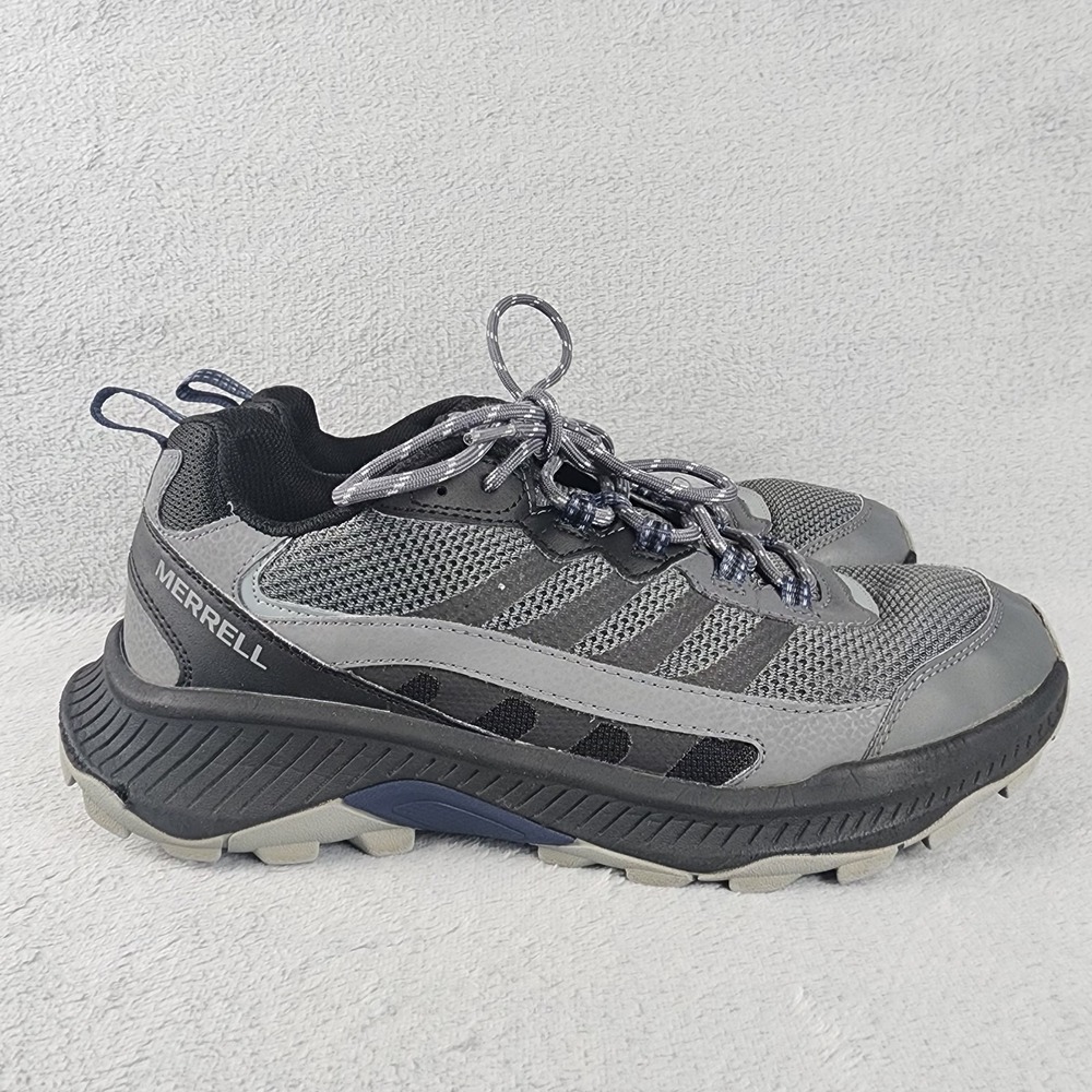 Merrell Speed Strike 2 Mens 9.5 Gray Rock Hiking Trail Shoes J038403